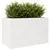 Produktbild 4 för Odlingslåda vit 110x60x68,5 cm massiv furu