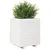 Produktbild 4 för Odlingslådor vit 40x40x49,5 cm massiv furu