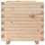 Produktbild 5 för Odlingslåda 50x50x49,5 cm massivt furuträ