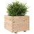 Produktbild 4 för Odlingslåda 60x60x49,5 cm massivt furuträ
