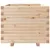 Produktbild 5 för Odlingslåda 60x60x49,5 cm massivt furuträ