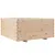 Produktbild 4 för Odlingslåda 100x100x49,5 cm massivt furuträ