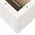 Produktbild 8 för Odlingslåda vit 100x100x49,5 cm massiv furu