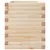 Produktbild 6 för Odlingslåda 70x40x49,5 cm massivt furuträ