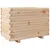 Produktbild 7 för Odlingslåda 70x40x49,5 cm massivt furuträ