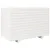 Produktbild 2 för Odlingslåda vit 70x40x49,5 cm massiv furu