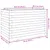 Produktbild 10 för Odlingslåda vit 70x40x49,5 cm massiv furu