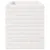 Produktbild 6 för Odlingslåda vit 90x40x49,5 cm massiv furu