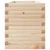 Produktbild 6 för Odlingslåda 110x40x49,5 cm massivt furuträ