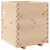 Produktbild 2 för Odlingslåda 60x60x72,5 cm massivt furuträ