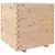 Produktbild 2 för Odlingslåda 70x70x72,5 cm massivt furuträ