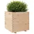 Produktbild 4 för Odlingslåda 70x70x72,5 cm massivt furuträ