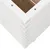Produktbild 8 för Odlingslåda vit 70x70x72,5 cm massiv furu