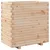 Produktbild 2 för Odlingslåda 70x40x72,5 cm massivt furuträ