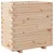 Produktbild 7 för Odlingslåda 70x40x72,5 cm massivt furuträ