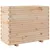 Produktbild 2 för Odlingslåda 90x40x72,5 cm massivt furuträ