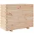 Produktbild 7 för Odlingslåda 90x40x72,5 cm massivt furuträ