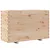 Produktbild 2 för Odlingslåda 110x40x72,5 cm massivt furuträ