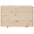 Produktbild 5 för Odlingslåda 110x40x72,5 cm massivt furuträ
