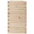 Produktbild 6 för Odlingslåda 110x40x72,5 cm massivt furuträ