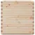 Produktbild 6 för Odlingslåda 70x70x72 cm massiv furu