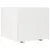 Produktbild 7 för Odlingslåda 80x80x72 cm vit massiv furu
