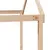 Produktbild 10 för Hög säng med tak 80x200 cm massiv furu