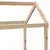 Produktbild 10 för Dagbädd med bänk och tak 80x200 cm massiv furu