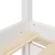 Produktbild 8 för Sängram utan madrass vit 160x200 cm massiv furu