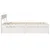 Produktbild 5 för Sängram utan madrass vit 140x190 cm massiv furu