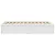 Produktbild 5 för Sängram utan madrass vit 120x200 cm massiv furu