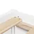 Produktbild 7 för Sängram utan madrass vit 140x190 cm massiv furu
