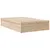 Produktbild 3 för Sängram utan madrass 135x190 cm massiv furu