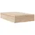 Produktbild 3 för Sängram utan madrass 120x190 cm massiv furu