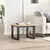 Produktbild 4 för Bordsskivor 2 st 60x30x2,5 cm rektangulär massiv furu