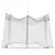 Produktbild 4 för Myggnät för inomhus utomhus 156 mesh svart 300x300x250 cm