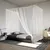 Produktbild 3 för Hängande myggnät 156 mesh vit 220x120x150 cm