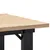 Produktbild 7 för Soffbord O-ram 50x50x35 cm massiv furu och gjutjärn