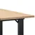 Produktbild 7 för Soffbord O-ram 70x70x40 cm massiv furu och gjutjärn
