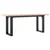 Produktbild 2 för Soffbord O-ram 110x40x45 cm massiv furu och gjutjärn