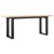 Produktbild 6 för Soffbord O-ram 110x40x45 cm massiv furu och gjutjärn