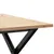 Produktbild 7 för Soffbord X-ram 60x60x40 cm massiv furu och gjutjärn