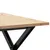 Produktbild 7 för Soffbord X-ram 70x70x40 cm massiv furu och gjutjärn