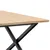 Produktbild 7 för Soffbord X-ram 80x80x45 cm massiv furu och stål