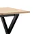 Produktbild 7 för Soffbord X-ram 100x50x45 cm massiv furu och gjutjärn