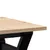 Produktbild 7 för Soffbord Y-ram 50x50x35 cm massiv furu och gjutjärn