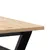 Produktbild 7 för Soffbord Y-ram 90x90x45 cm massiv furu och stål