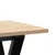 Produktbild 7 för Soffbord Y-ram 110x40x45 cm massiv furu och gjutjärn