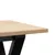 Produktbild 7 för Soffbord Y-ram 160x40x45 cm massiv furu och gjutjärn
