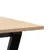 Produktbild 7 för Matbord Y-ram 80x50x75 cm massiv furu och stål